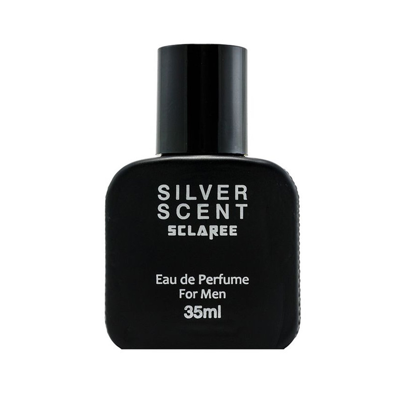 عطر جیبی مردانه اسکلاره مدل Silver Scent حجم ۳۵ میلی‌لیتر